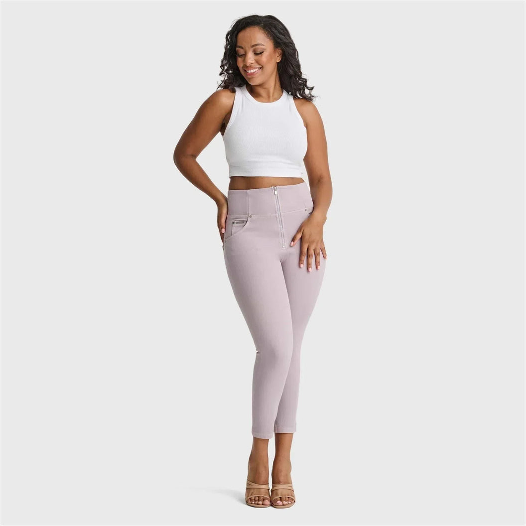 WRUP SNUG Curvy Jeans - High Waisted - Petite Length - Light Grey