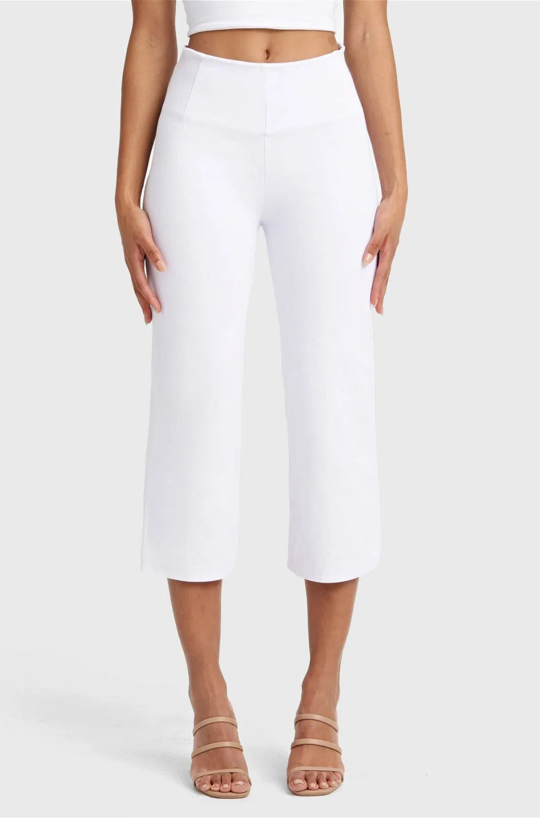 WR.UP® SNUG Jeans - High Waisted - Cropped - White