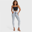 WRUP SNUG Jeans - High Waisted - Full Length - Acid Wash