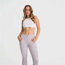 WRUP SNUG Jeans - High Waisted - Full Length - Light Grey