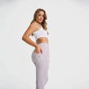 WRUP SNUG Jeans - High Waisted - Full Length - Light Grey