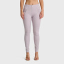 WRUP SNUG Jeans - High Waisted - Full Length - Light Grey