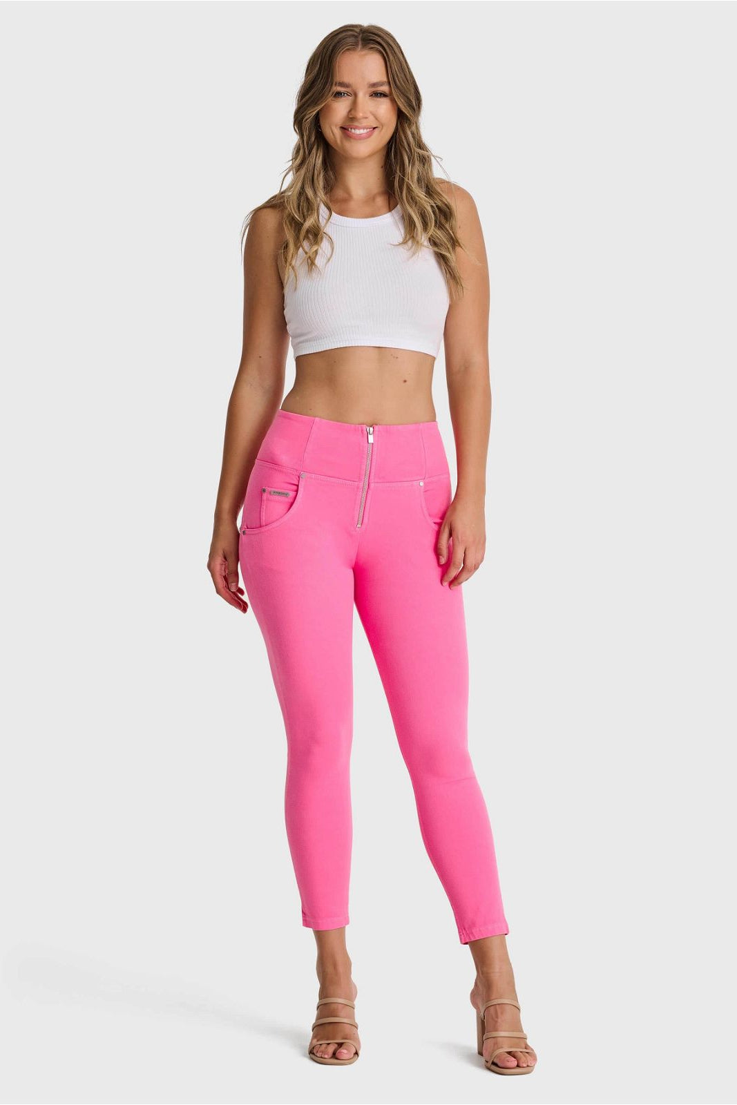 WR.UP® SNUG Jeans - High Waisted - Petite Length - Candy Pink 3