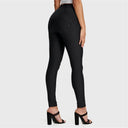 WRUP Thick Layered Diwo Pro - High Waisted - Petite Length - Black