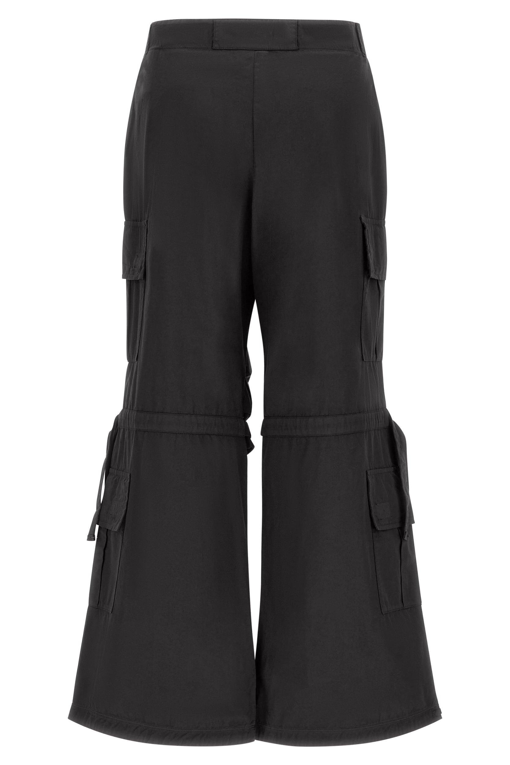 Pantalones cargo - Talle alto - Largo completo - Negro 9