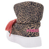 Puff Boots with Fleece Lining - Brown Leopard 4