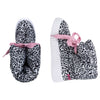 Puff Boots with Fleece Lining - Black + White Leopard 6