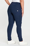WR.UP® Fashion - High Waisted - Full Length - Navy Blue 10