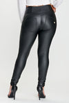 WR.UP® Faux Leather - High Waisted - Full Length - Black 14