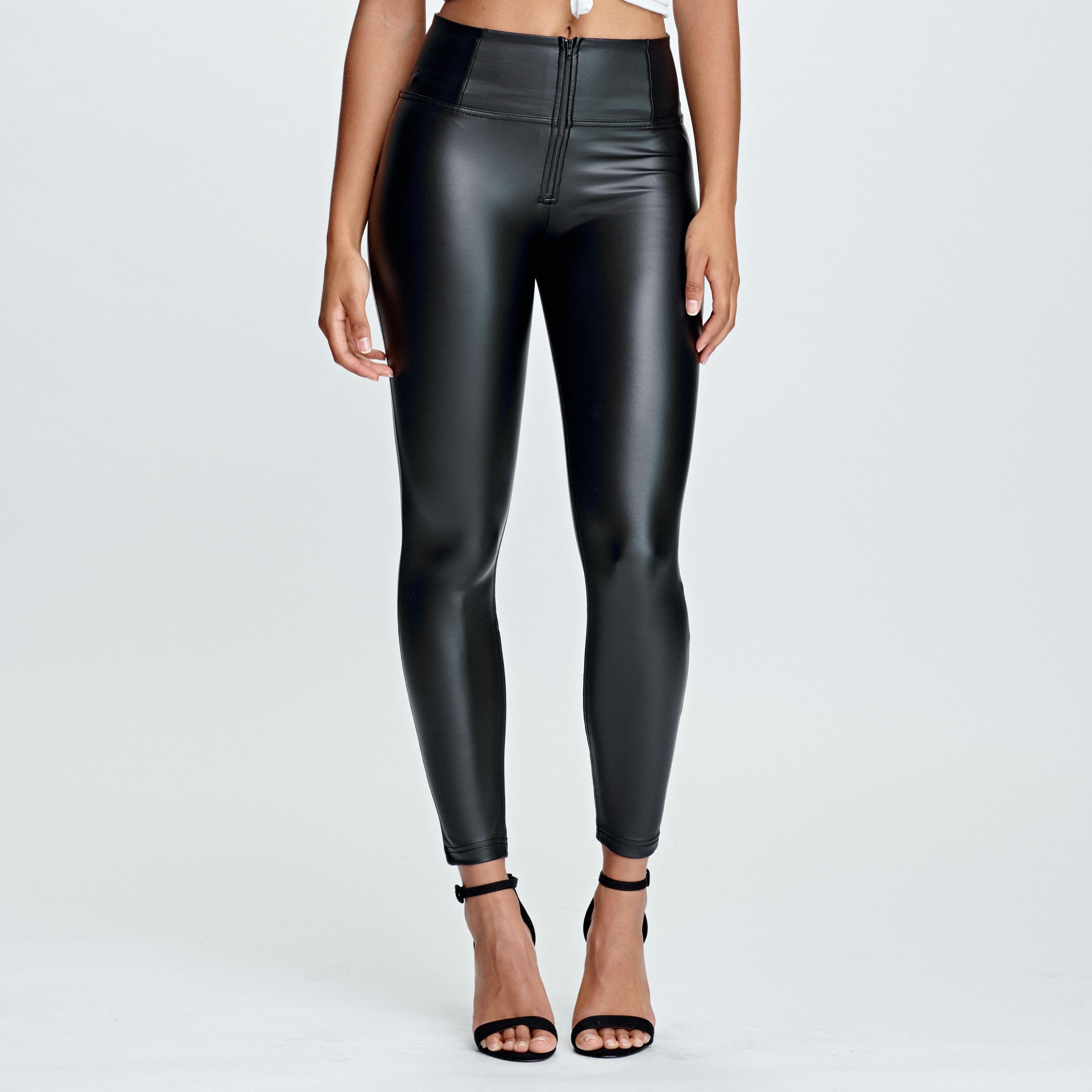 WR.UP® Faux Leather - High Waisted - Petite Length - Black 2