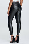 WR.UP® Faux Leather - High Waisted - 7/8 Length - Black 5