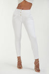 WR.UP® Drill Limited Edition - High Waisted - 7/8 Length - White 4
