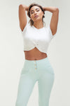 WR.UP® Drill Limited Edition - High Waisted - Petite Length - Mint Green 4