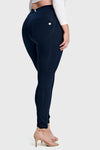 WR.UP® Curvy Fashion - Cintura alta - Largo completo - Azul marino  6