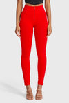 WR.UP® Fashion - Cintura alta - Largo completo - Rojo  8