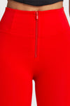 WR.UP® Fashion - Cintura alta - Largo completo - Rojo  10