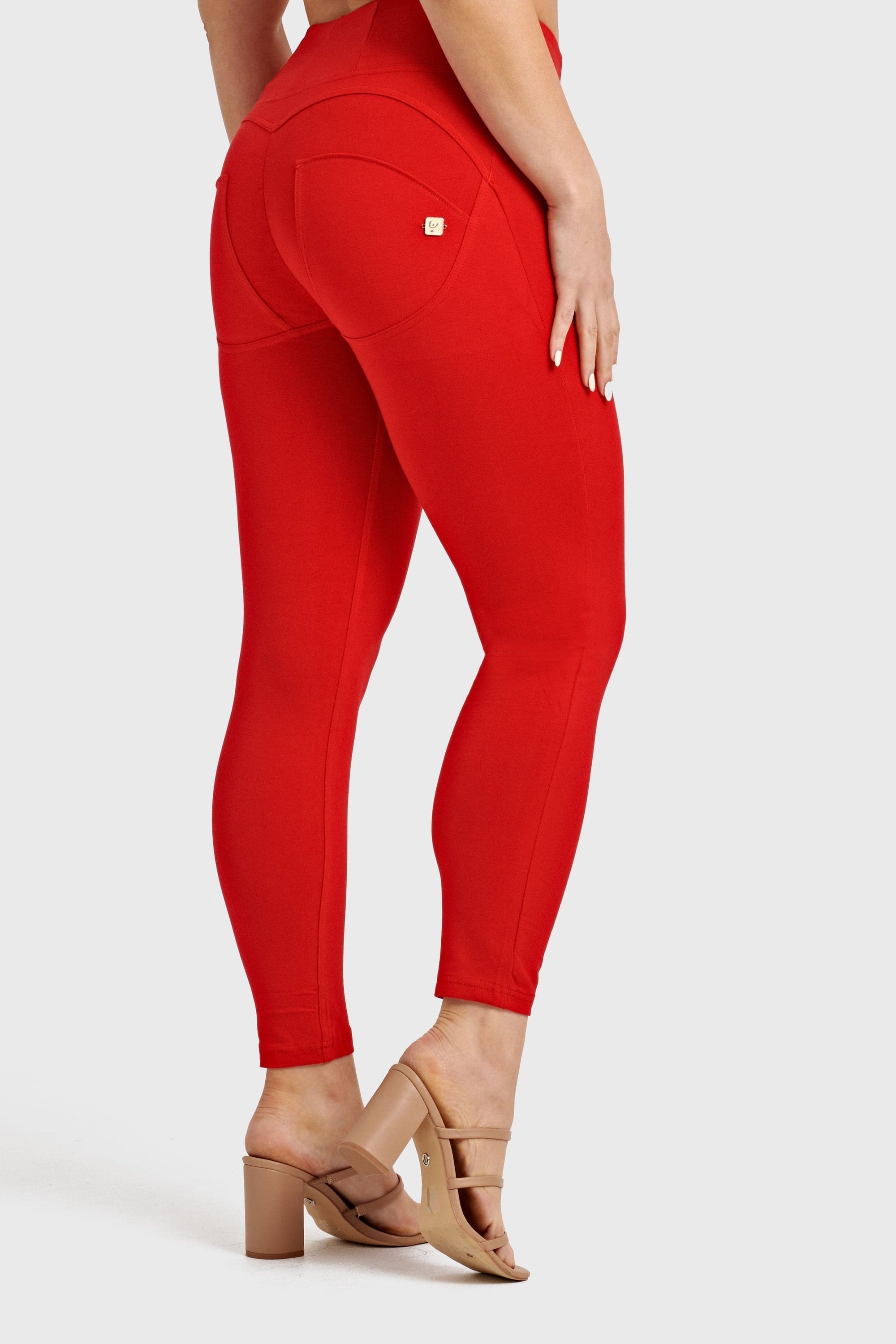 WR.UP® Fashion - High Waisted - Full Length - Red 12