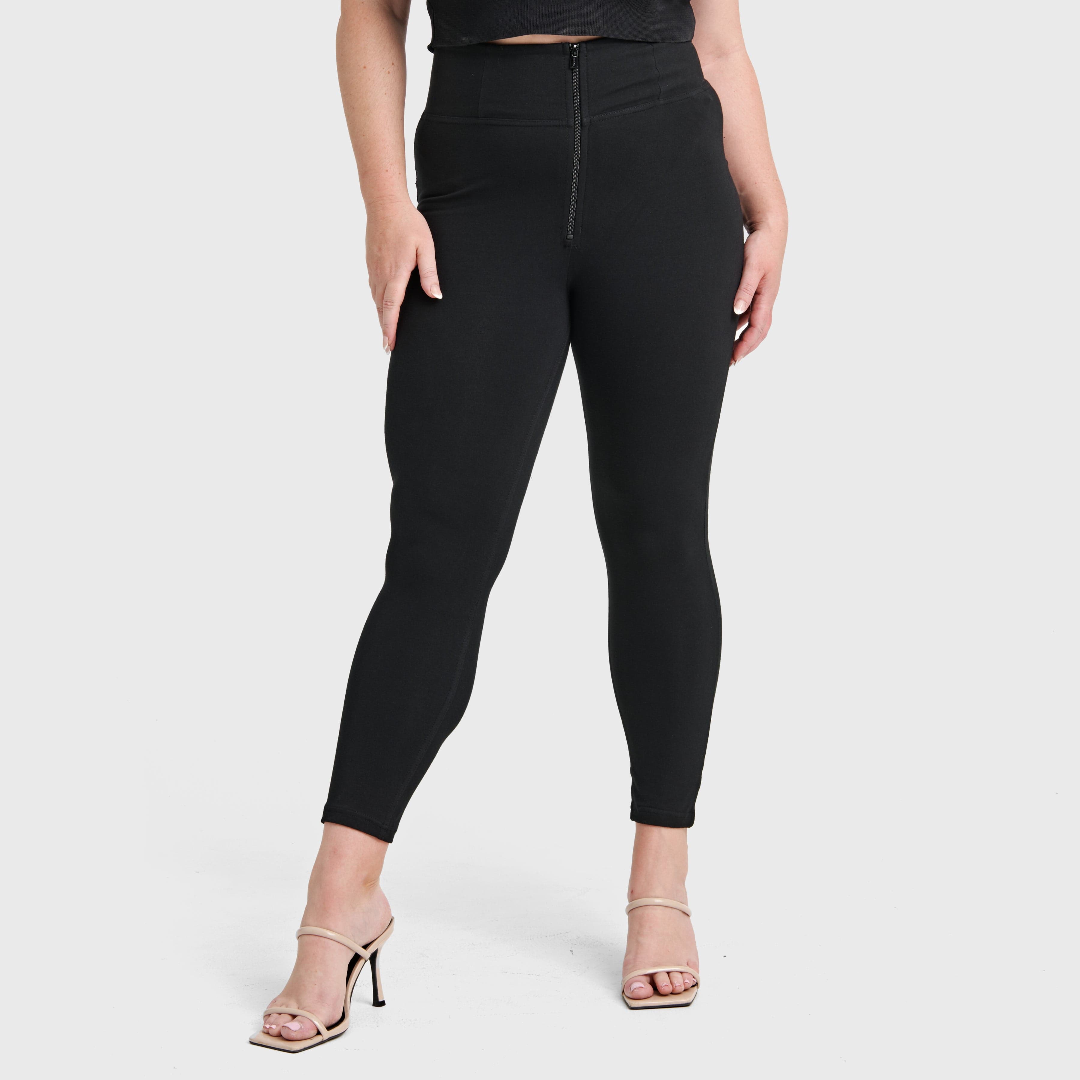 WR.UP® Curvy Fashion - Zip High Waisted - Petite Length - Black 1