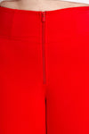 WR.UP® Curvy Fashion - Cintura alta con cremallera - 7/8 de largo - Rojo 8