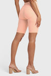 WR.UP® Drill Limited Edition - High Waisted - Biker Shorts - Peach 1