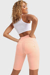 WR.UP® Drill Limited Edition - High Waisted - Biker Shorts - Peach 2