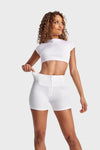 WR.UP® Fashion - High Waisted - Shorts - White 9