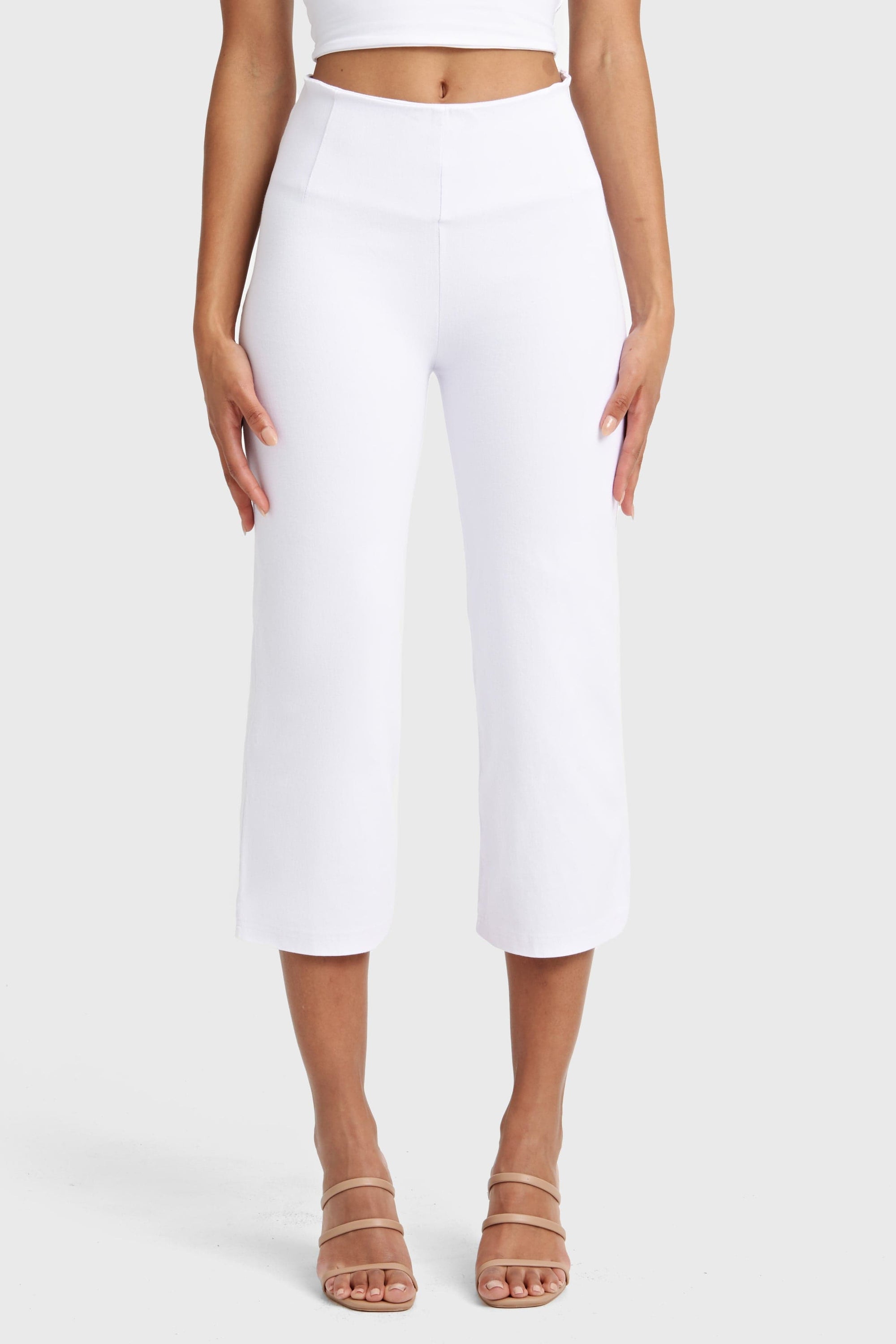 WR.UP® Snug Jeans - Talle alto - Recortados - Blanco  1