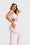 WR.UP® Snug Jeans - High Waisted - Full Length - Baby Pink 5