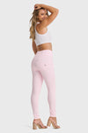WR.UP® Snug Jeans - High Waisted - Full Length - Baby Pink 6