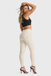 WR.UP® Snug Jeans - High Waisted - Full Length - Ivory 5