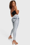 WR.UP® Snug Jeans - Cintura alta - Largo completo - Lavado ácido  3