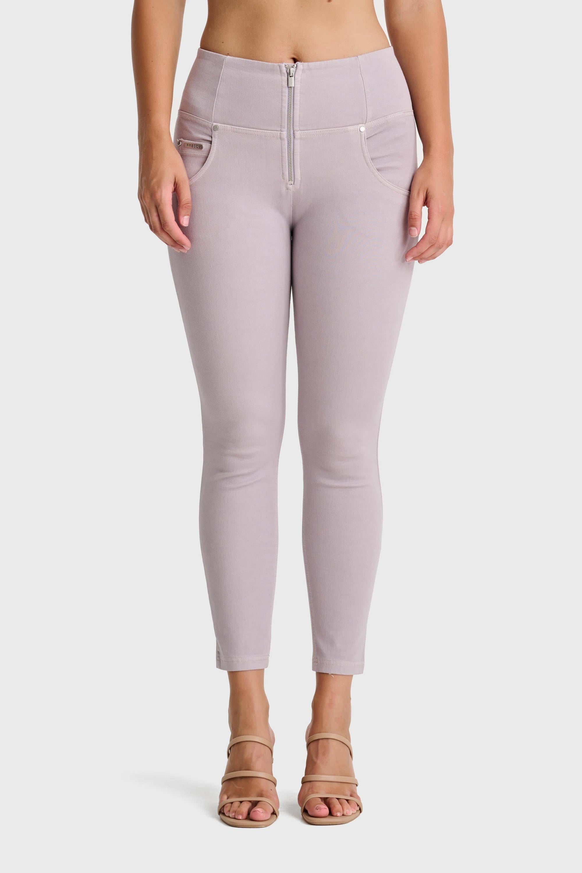 WR.UP® Snug Jeans - High Waisted - 7/8 Length - Light Grey 5