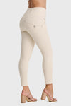 WR.UP® Snug Jeans - High Waisted - 7/8 Length - Ivory 1