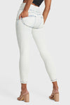 WR.UP® Snug Jeans - Cintura alta - Largo 7/8 - Lavado ácido claro  2