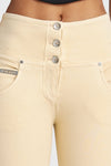 WR.UP® Snug Distressed Jeans - High Waisted - 7/8 Length - Beige 11