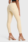 WR.UP® Snug Distressed Jeans - High Waisted - 7/8 Length - Beige 7