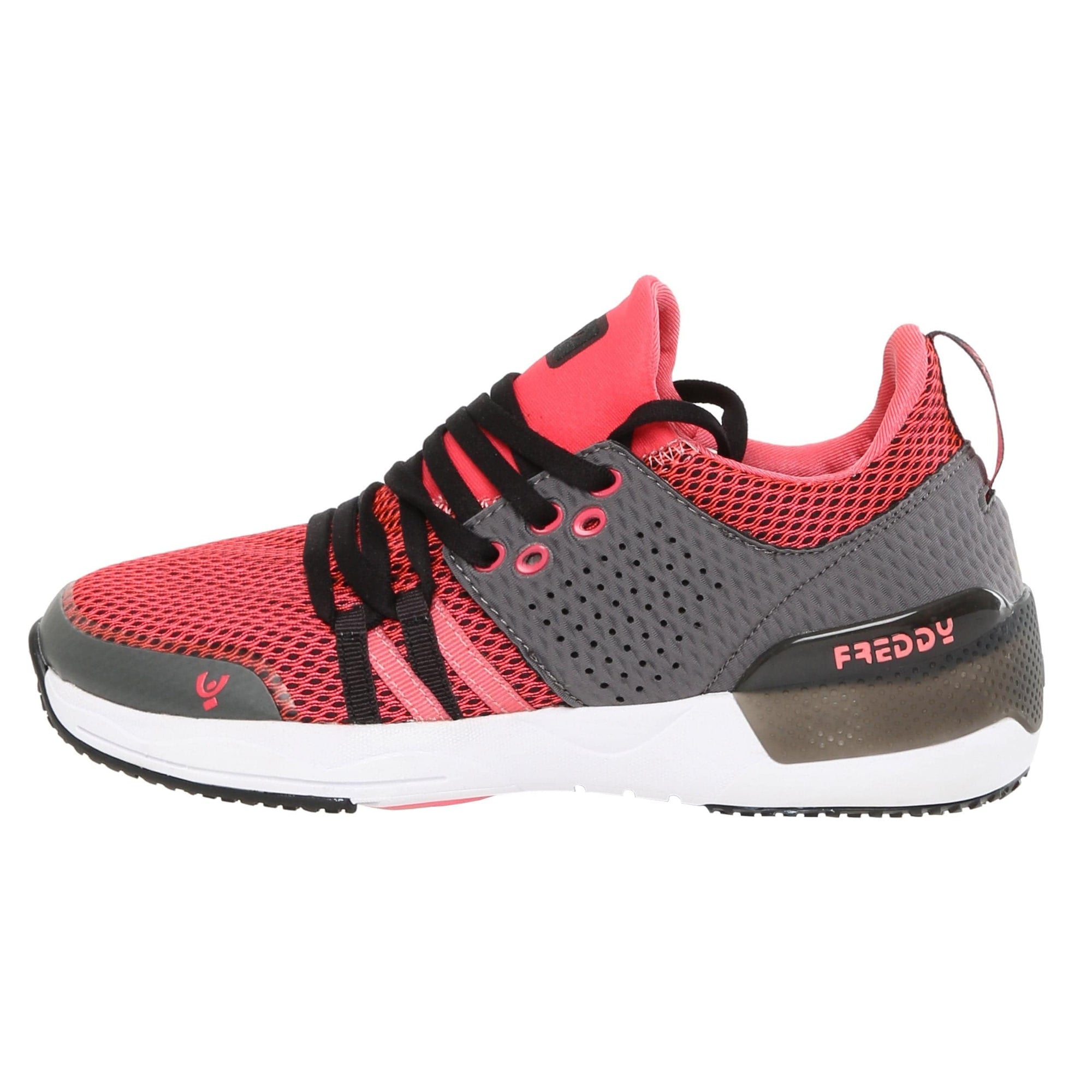 Neon Feline Skinair active breathability sport shoe - Pink & Grey 1