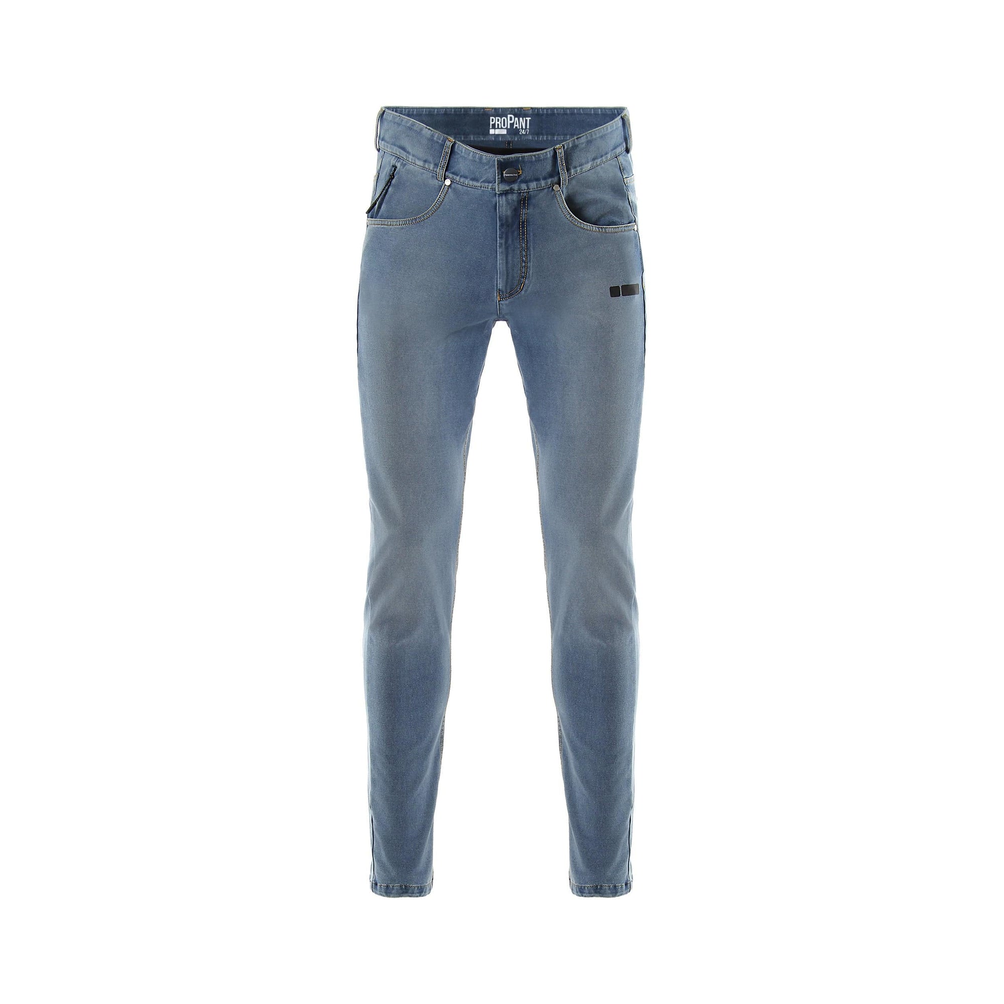Men's PRO Pants Chino fit - Light Blue Denim 1